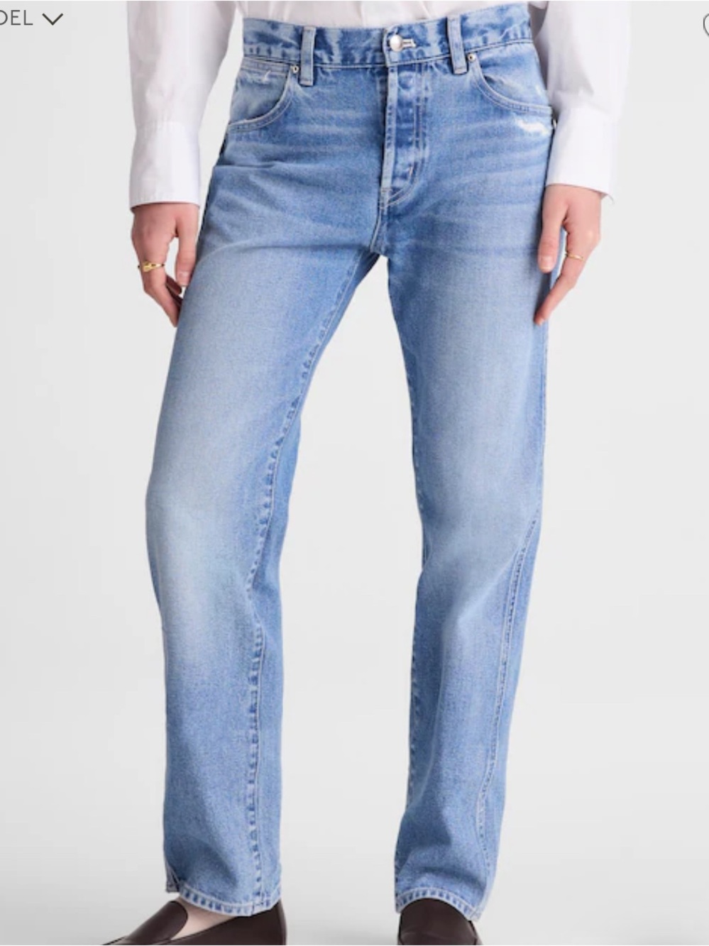 Madewell Women’s Relaxed Straight-Leg Jeans
